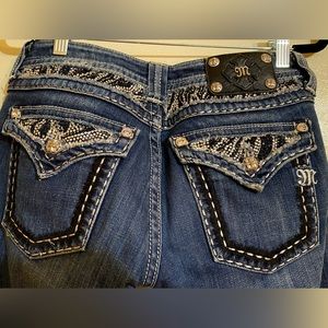 Miss Me Jeans - zebra design